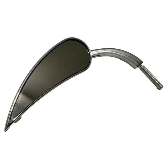 Arlen Ness Motorcycle Left Side Rear View Rad 2 Micro Mirror Chrome - Picture 1 of 6